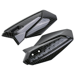 Handlebar Cover for Surron Ultra Bee, Water Transfer Carbon Fiber Pattern Hand Guard Hand Bar Protect Cover for Sur Ron Offroad E-Bike Dirtbike