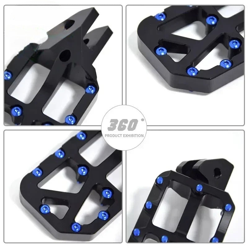 For Light BeeX SegwayX160 X260 2025 New Customized Modified Pedal Silver Foot Pedal Off-Road Electric For Motorcycle Accessories