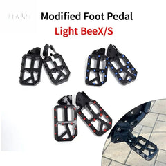 For Surron Light Bee X New Customized Modified Pedals Foot Pegs For SurRon Pedals Accessories E-Bike SegwayX160 X260 Motorcycles