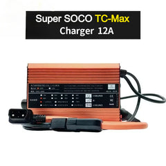 For Super SOCO TC MAX Charger 12A Adjustable High Current Fast Charging Outdoor Motorcycle Accessories TC-MAX
