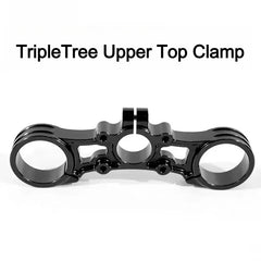 For Light Bee X Segway X160 X260 Water Transfer Carbon Fiber Triple Tree Upper Top Clamp Off-Road Motorcycle Accessories