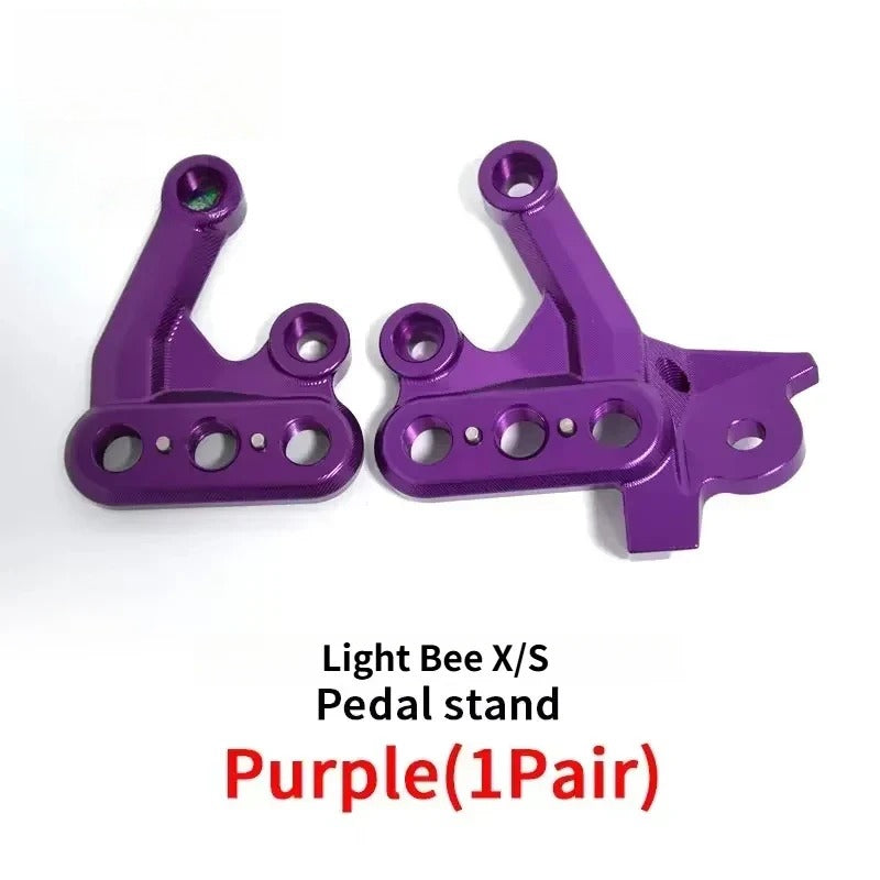 For Light Bee X/S Segway X160 X260 Mod Foot Peg Mounting Brackets Accessories Sur-Ron Parts LB Mod Foot Peg Mounting Brackets