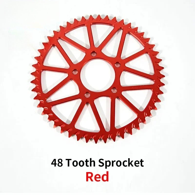 For Surron Light Bee S X Sprocket 48T Tooth Plate Wheel Off-road E-bikes For SurRon Segway X160 X260 Motorcycles Accessories