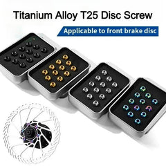 For Light Bee X Segway X160 X260 Colorful Front Brake Disc Pad Titanium Alloy Disc Screws M5 10mm Sur-Ron Motorcycle Accessories