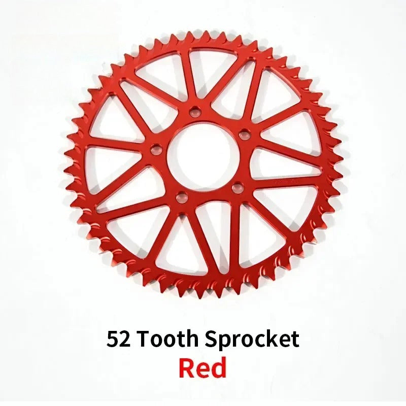 For Surron Light Bee S X Sprocket 48T 52T 54T 58T 64T Tooth Plate Wheel Sur Ron Accessories for Segway X160 X260 Motorcycle