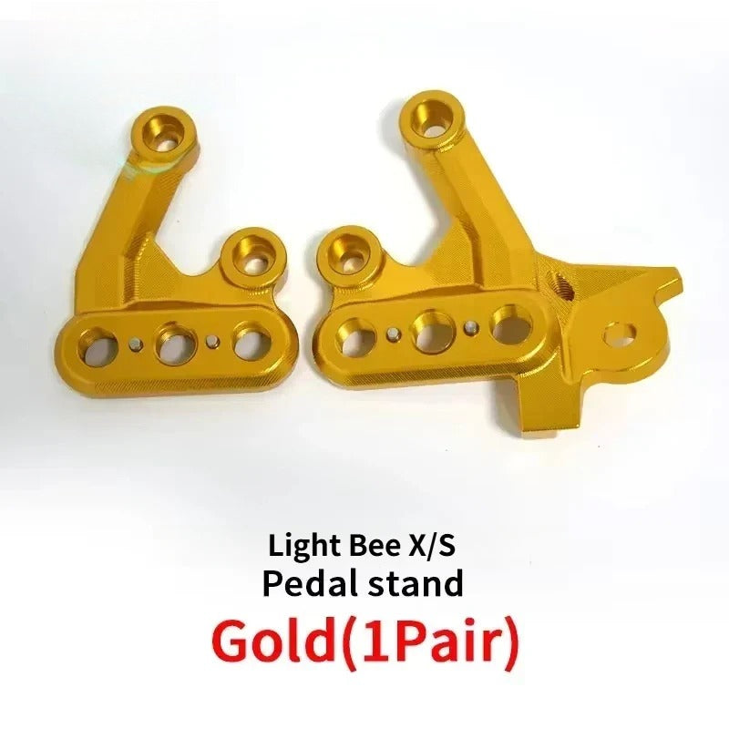 For Light Bee X/S Segway X160 X260 Mod Foot Peg Mounting Brackets Accessories Sur-Ron Parts LB Mod Foot Peg Mounting Brackets
