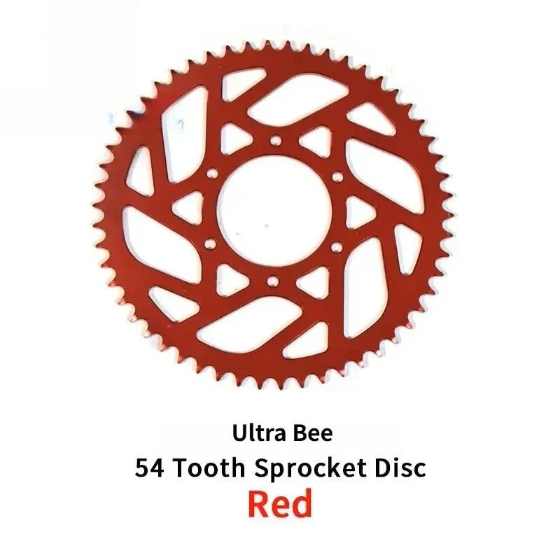 520-54T Sprocket for Surron, 7075 Aluminum Alloy 520-96 Chain Rear Sprocket for Surron Ultra Bee Electric Dirt Bike Parts Motorbike Accessories