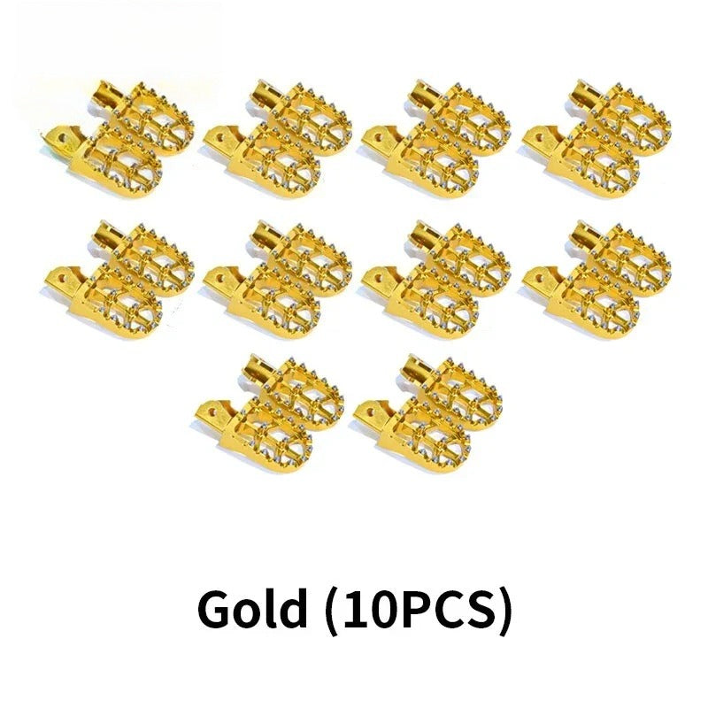 For Footpegs Foot Pegs Rests Pedals Support Light Bee X SegwayX160 X260 E-bike Sur-Ron Scooter Dirtbike Motorcycles Accessorie