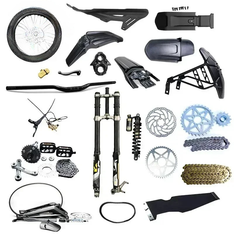 For Shock Absorbing Tripod Reinforced Rear Triangle Suspension CNC Sur-Ron Full Bike Modification Frame Motorcycle Accessories