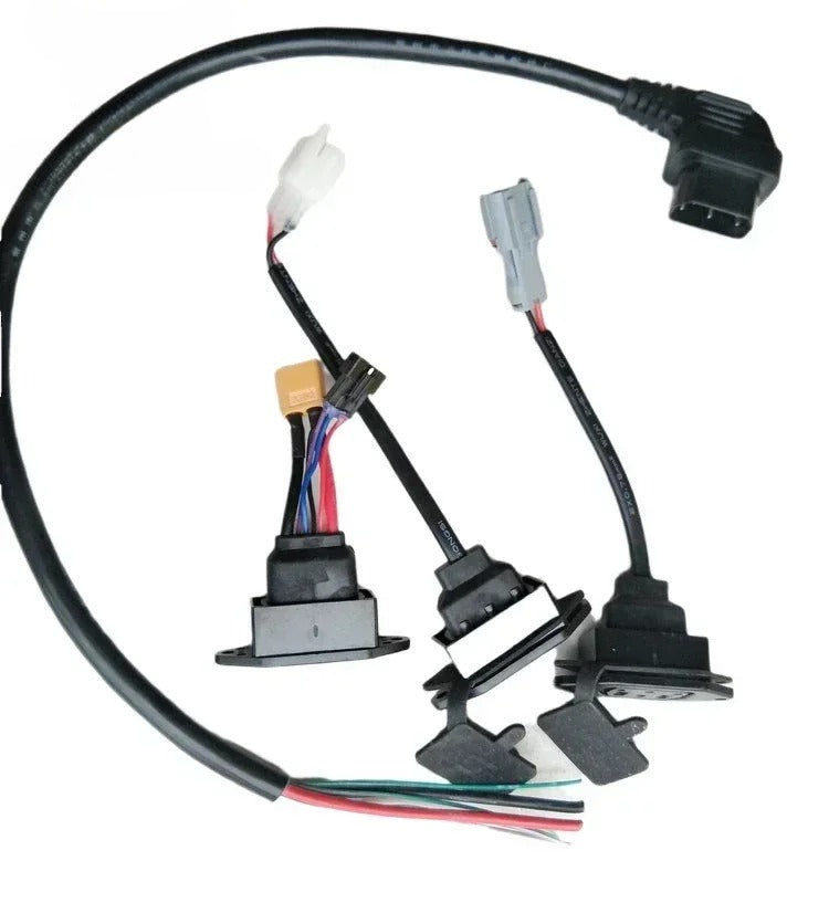 For Super SOCO Plug TS TC Original Motorcycles Accessories Body Charging Plug Battery Socket Cable Charge Discharge Wire