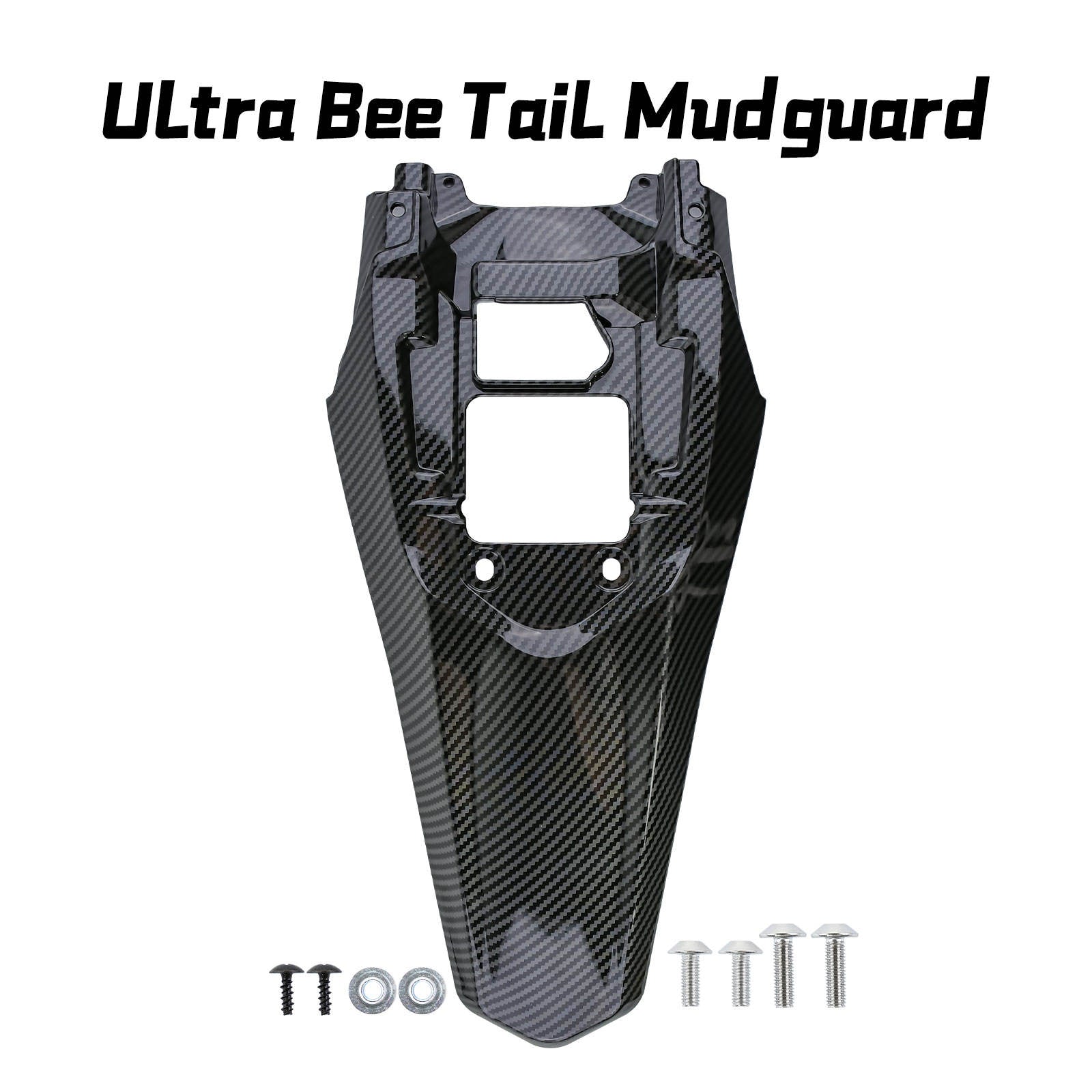 For Ultra Bee Water Transfer Rear Fender Glossy Rear Fender E-bike Off-road Accessories