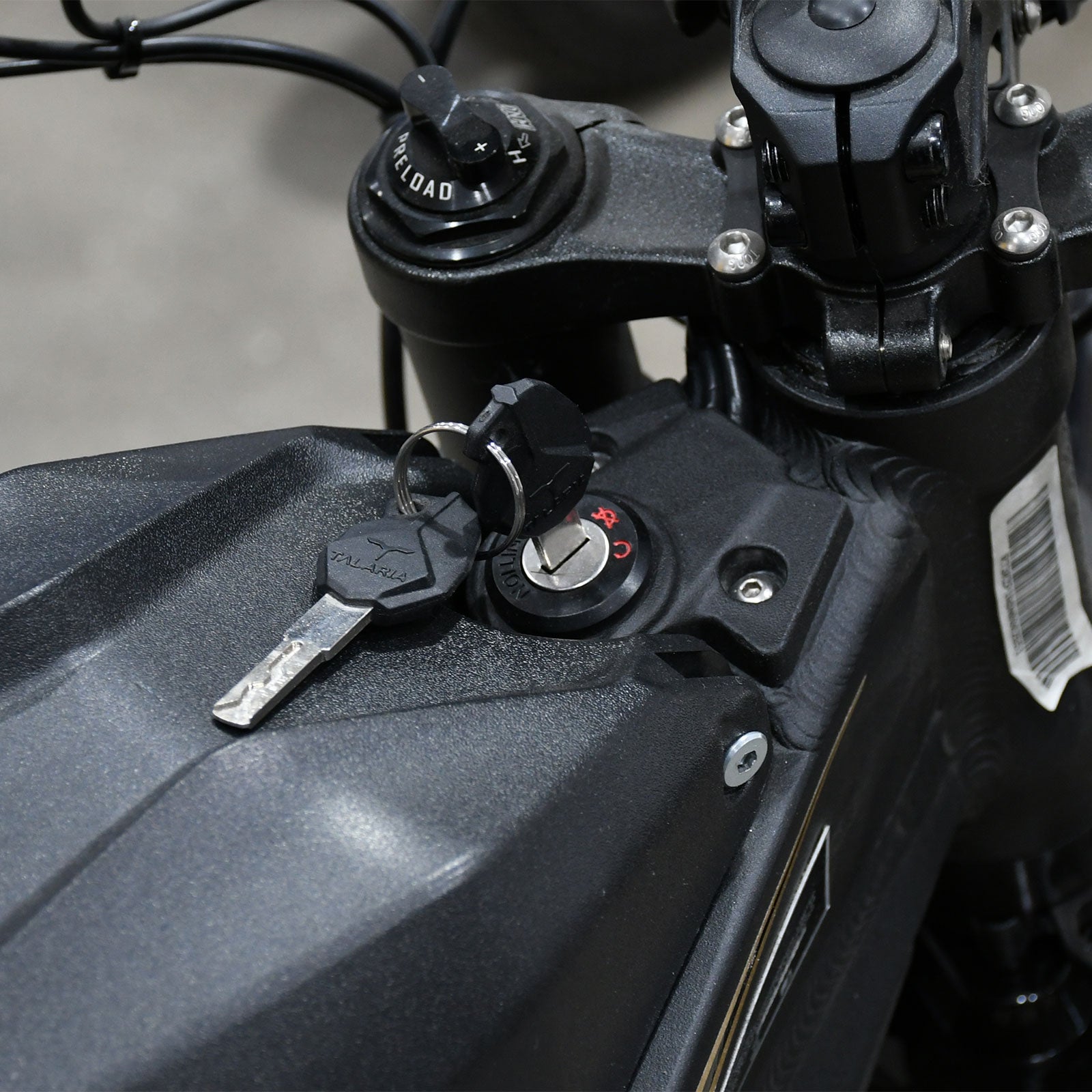 For Talaria Sting Lock Set Motorcycle Accessories Key Set For Talaria X3/MX3/MX4 Ignition Switch Off-road Electric Bike Parts