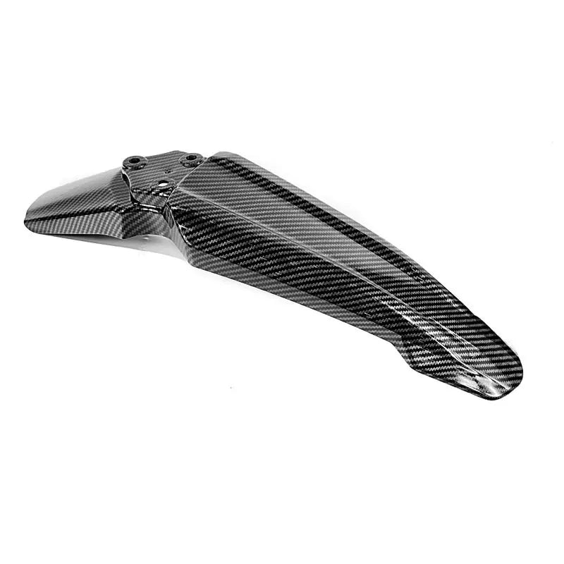For Parts Carbon Fiber Front & Rear Mudguard ABS Battery Compartment Cover Chain Dirt Bike Off-Road Accessories