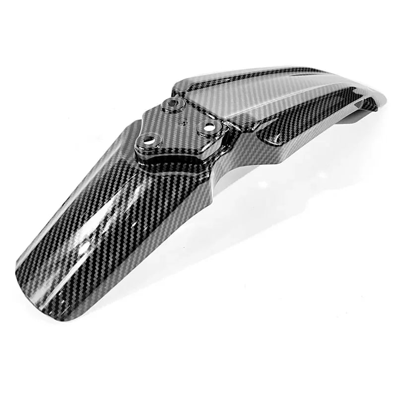 For SurRon Light Bee X Water Transfer Carbon Fiber Front Fork Fender Mudguard Segway X260 Bike Motorcycle For Surron Accessories