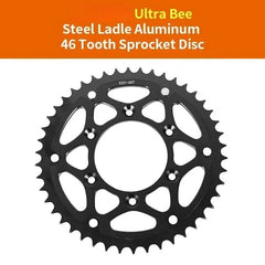 For SURRON Ultra Bee Steel-clad Aluminum 46 Tooth Sprocket Disc Plate E-bikes Off-road Motorcycles Accessories For SURRON