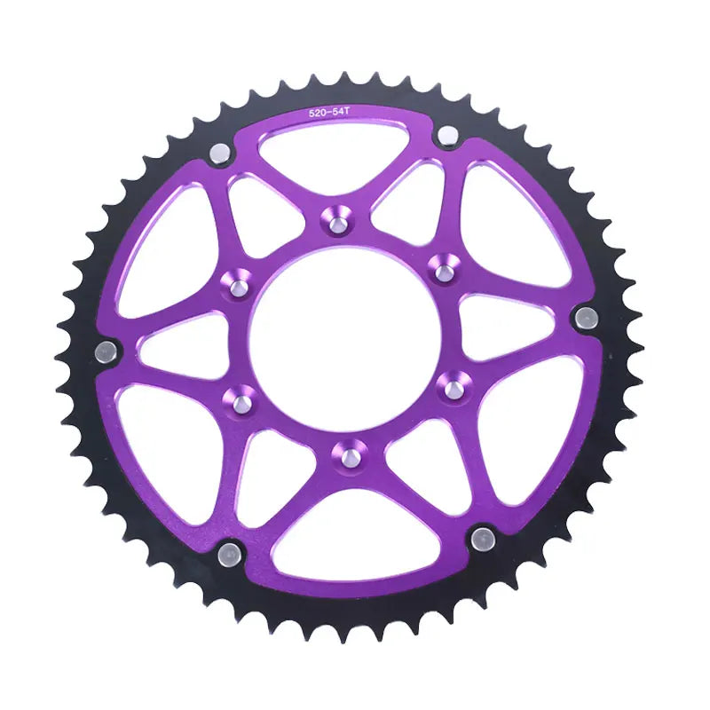 For SURRON Ultra Bee Steel-clad Aluminum 54 Tooth Sprocket Disc Plate E-bike Off-road Dirtbike Motorcycle Accessories for SURRON