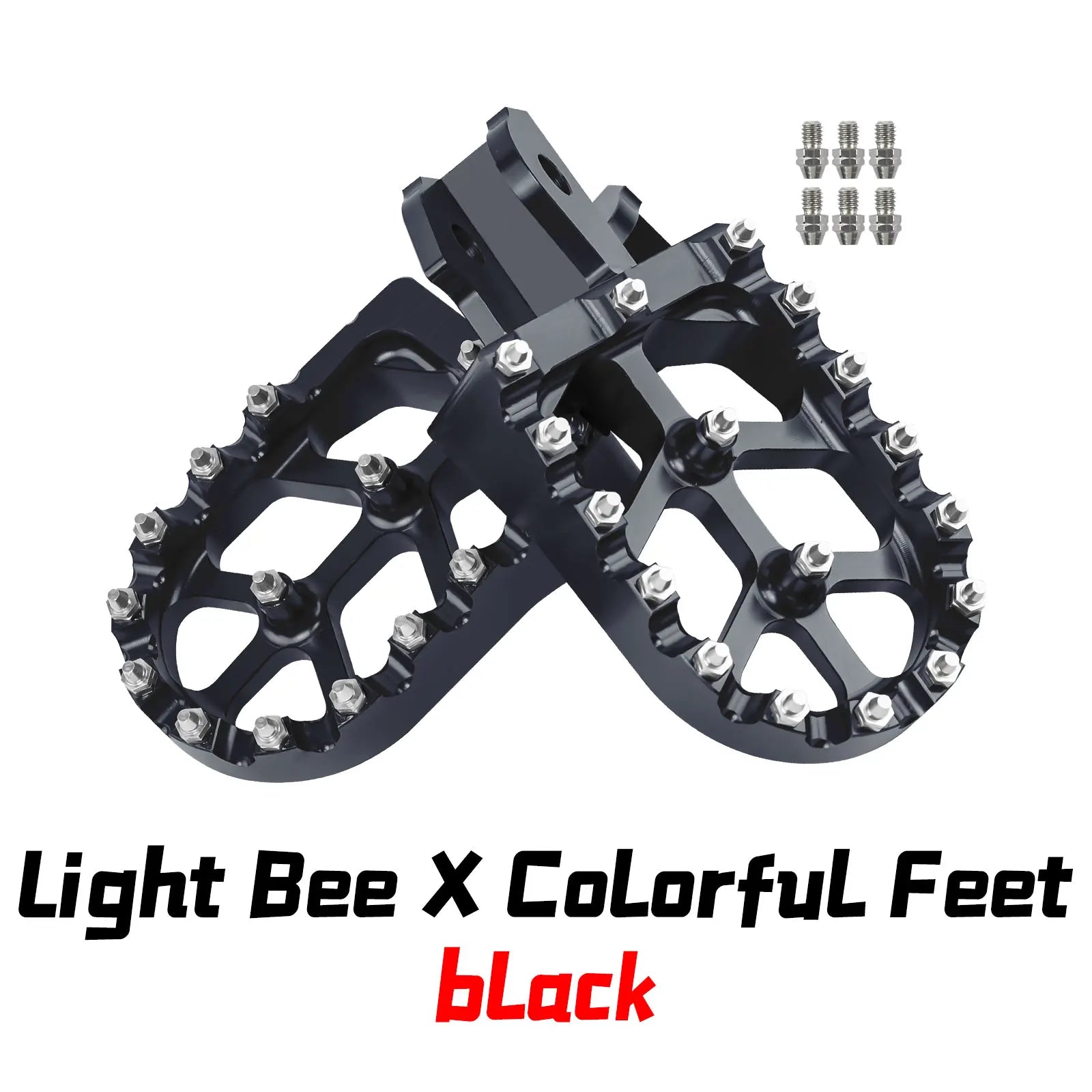 For Surron Foot Pegs Light Bee X/S Rest Footpegs Foot Pegs Electric Bike Off-road For SURRON Pedals Accessories Segway X160 X260