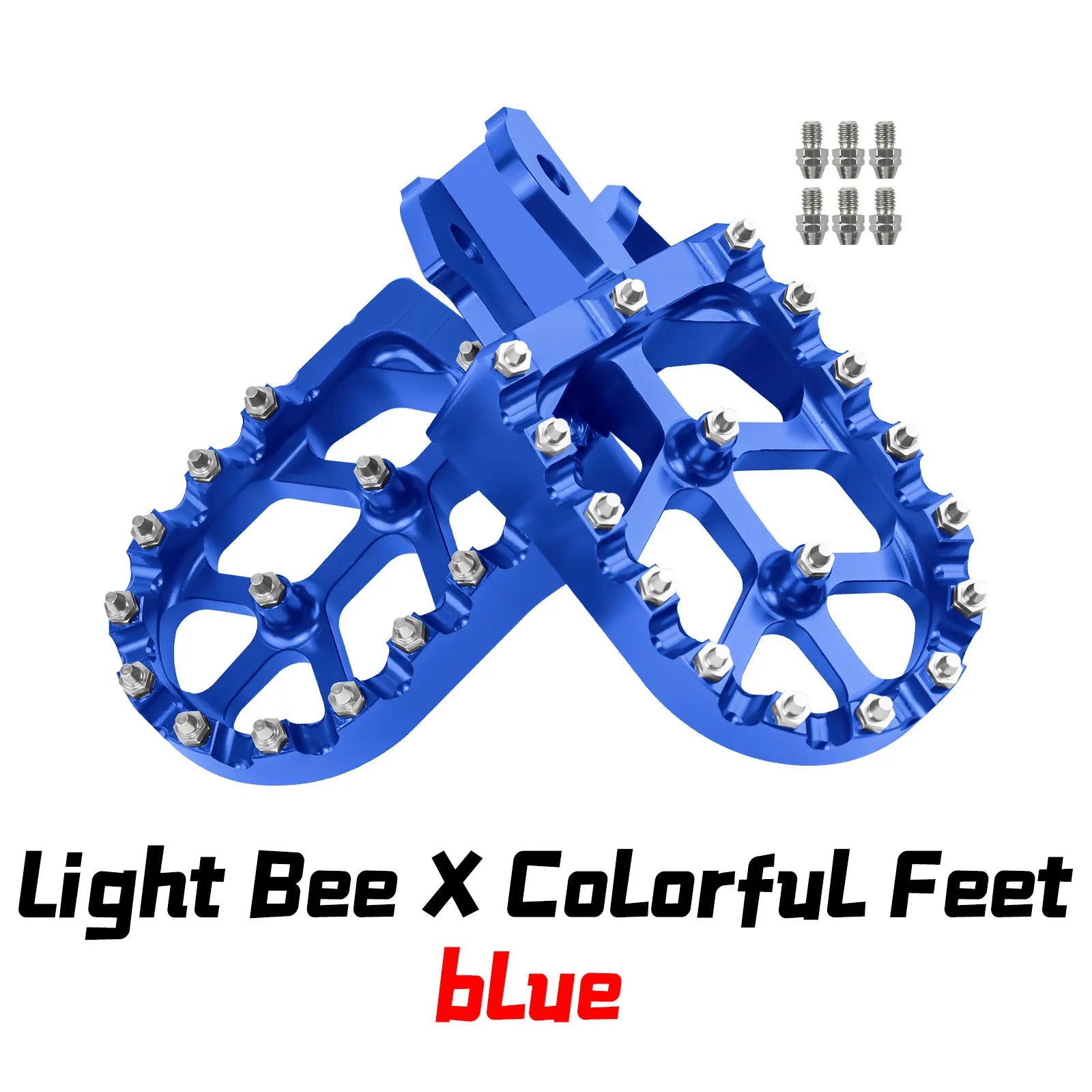 For Surron Foot Pegs Light Bee X/S Rest Footpegs Foot Pegs Electric Bike Off-road For SURRON Pedals Accessories Segway X160 X260