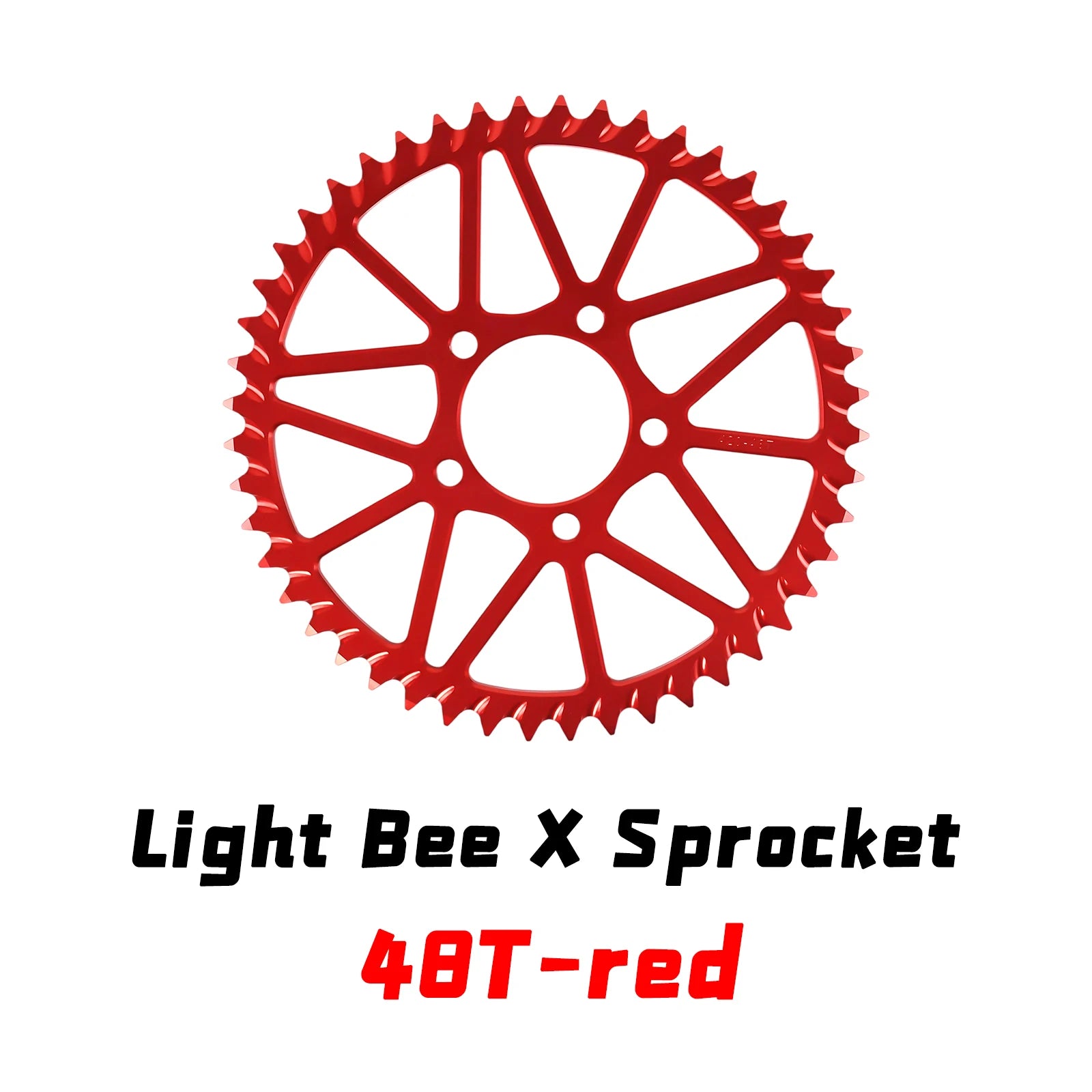 For Surron Light Bee S X Sprocket 48T 52T Tooth Plate Wheel Rear Chain Sprocket for Sur Ron for Segway X160 X260 Motorcycle Part