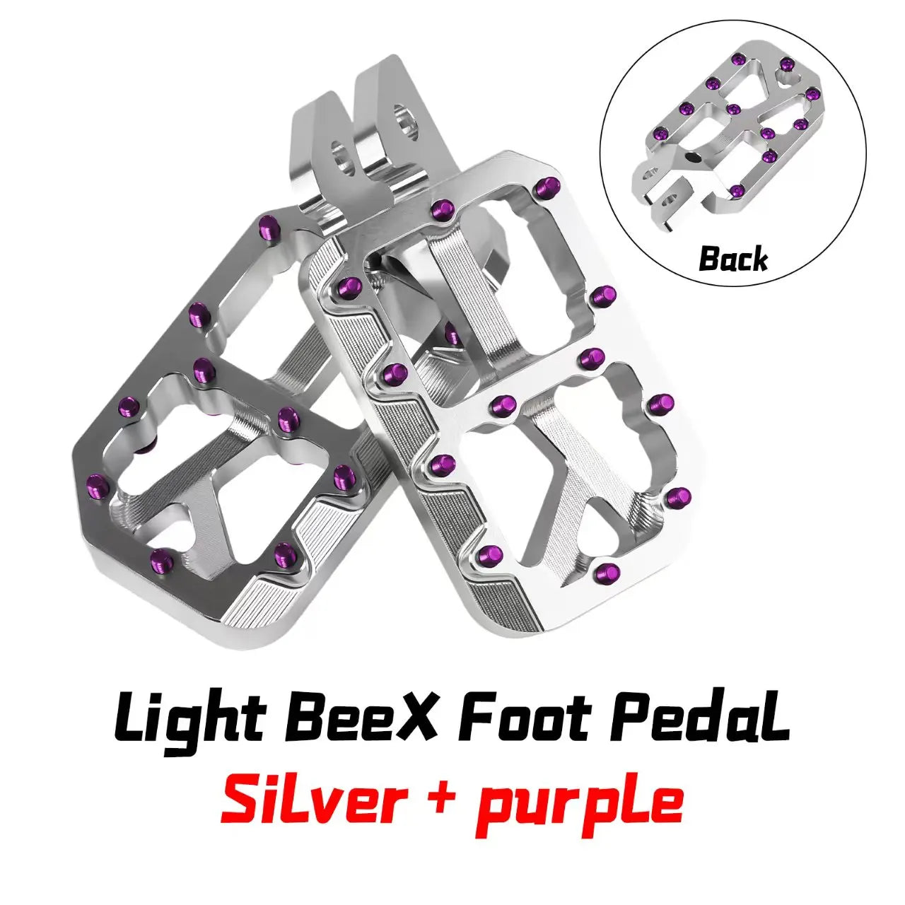 For Surron Light Bee X New Customized Modified Pedals Foot Pegs For SurRon Pedals Accessories E-Bike SegwayX160 X260 Motorcycles