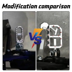 Silver Pedals for Surron Light Bee X Segway X160 X260 New Customized Modified Pedals Foot Pegs E-Bike for SurRon Motorcycle Part