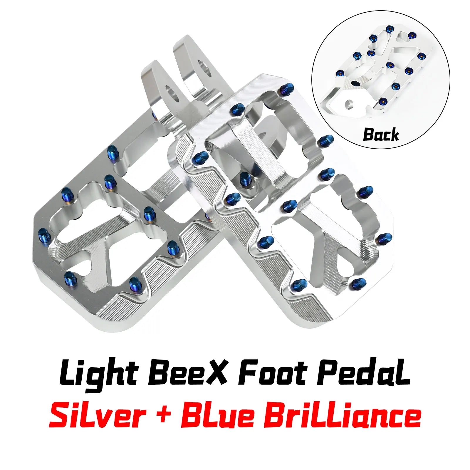 For Surron Light Bee X New Customized Modified Pedals Foot Pegs For SurRon Pedals Accessories E-Bike SegwayX160 X260 Motorcycles