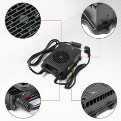 Motorcycles 2025 Charger for Surron Light Bee X 60V12A Charger Fast Charging Silent Motorcycles E-bike Off-Road Charging Tools