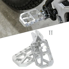 Silver Pedals for Surron Light Bee X Segway X160 X260 New Customized Modified Pedals Foot Pegs E-Bike for SurRon Motorcycle Part