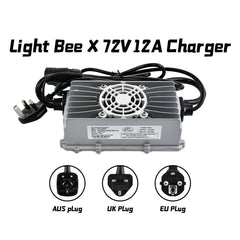 For Surron Charger Light Bee X 72V12A Charger Fast Charging Tools Motocross Dirtbike Off-road Original Motorcycles Accessories