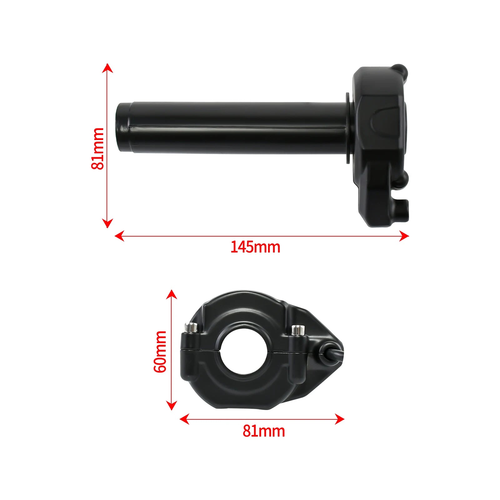 Electric Motorcycle Throttle for Surron Sur-Ron Light Bee X S Modified Electronic Throttle Turn Grip Handlebar Accelerated Parts