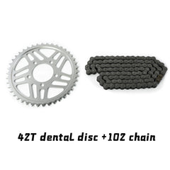 For SURRON Light Bee X Motorcycles 42T Tooth Sprocket 102 Chains Electric Dirt Bike for SURRON Original Motorcycle Accessories