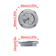 Motrcycles Keyhole Cover for Surron Light Bee X Silver Back Keyhole Decoration Cover Electric Dirt Bike Motorcycle Accessories