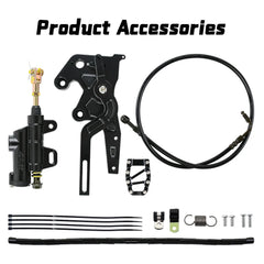 For Surron Foot Brake Kit Light Bee X Hydraulic Foot Pedal Off-road Electric Bike Foot Brake Set for SURRON Motorcycle Mod Parts