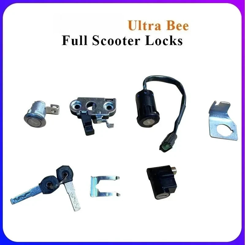 For SURRON Ultra Bee Locks Full Bike Lock Three Sets of Locks Electric Bikes Off-road for Surron Ultra Bee Full Lock Accessories