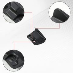 For SurRon Hyper Bee Motorcycles OEM Rear Flat Fork Anti-collision Black Upper Electric Dirtbike Off-road Motorcycle Accessories