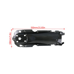 For Surron Ultra Bee Motorcycles Carbon Fiber Rear Wheel Middle Section Water Transfer Pattern for Surron Motorcycle Accessories