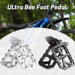 Woodniu Racein CNC Aluminum Foot Pegs Pedals - Wide Platform Footrests for Surron Ultra Bee Electric Dirt Bike