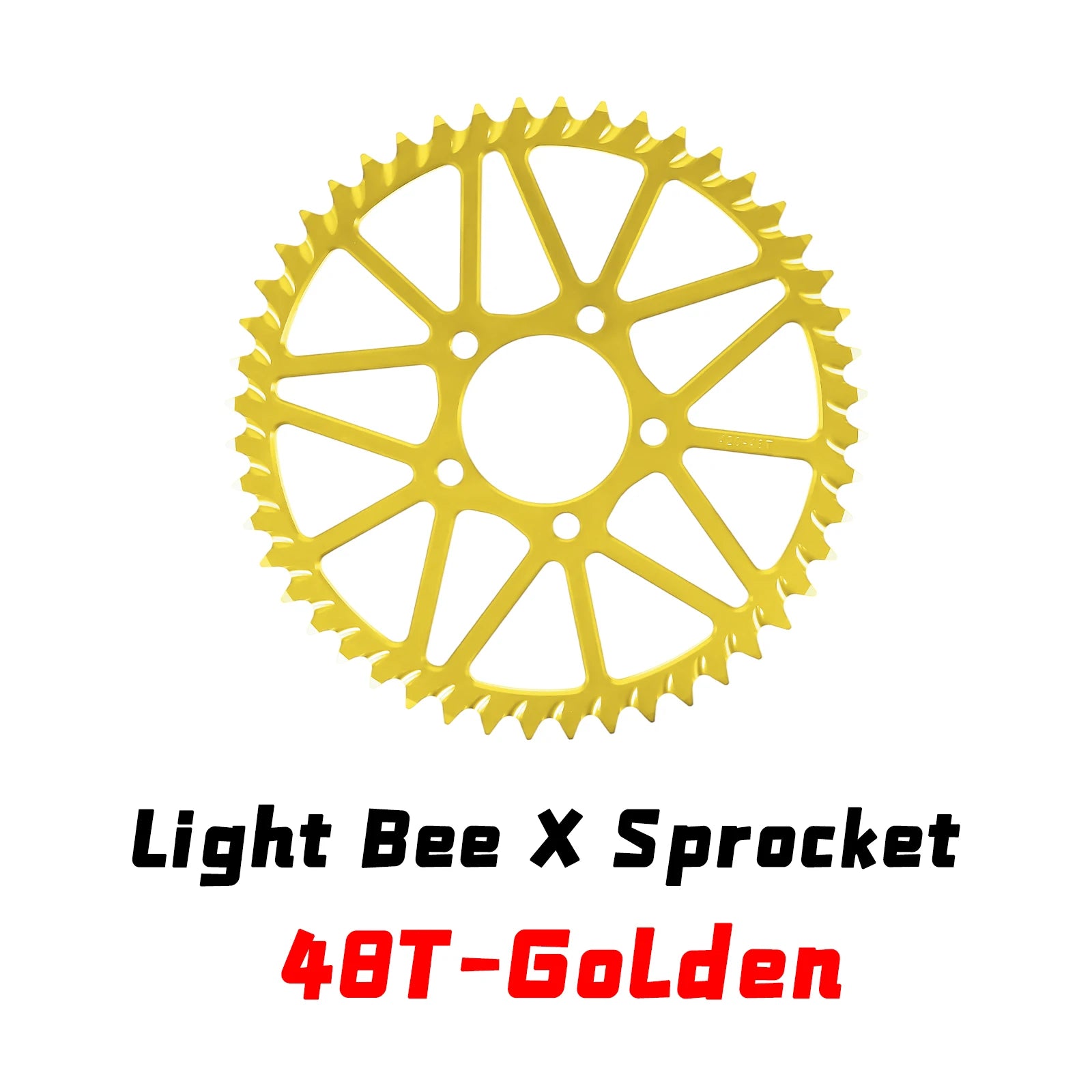 For Surron Light Bee S X Sprocket 48T 52T Tooth Plate Wheel Rear Chain Sprocket for Sur Ron for Segway X160 X260 Motorcycle Part