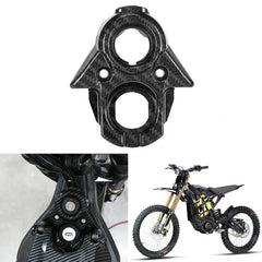 Motorcycle Electric Bike Central Control Decorative Cover for Surron Light Bee X/S Carbon Fiber Key Plate Water Transfer Parts