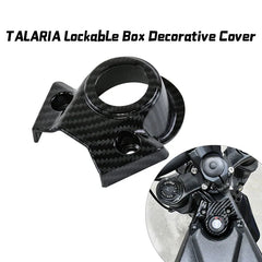 For Talaria Sting Motorcycles Carbon Fiber Central Control Decorative Cover for Talaria MX3 MX4 MX5 E-Bikes Motorcycles Parts
