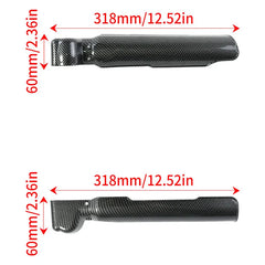 Carbon Fiber Fork Protection Cover Shock Absorber Guard Water Transfer Surface for Sur Ron Light Bee S/X Motorcycle Accessories