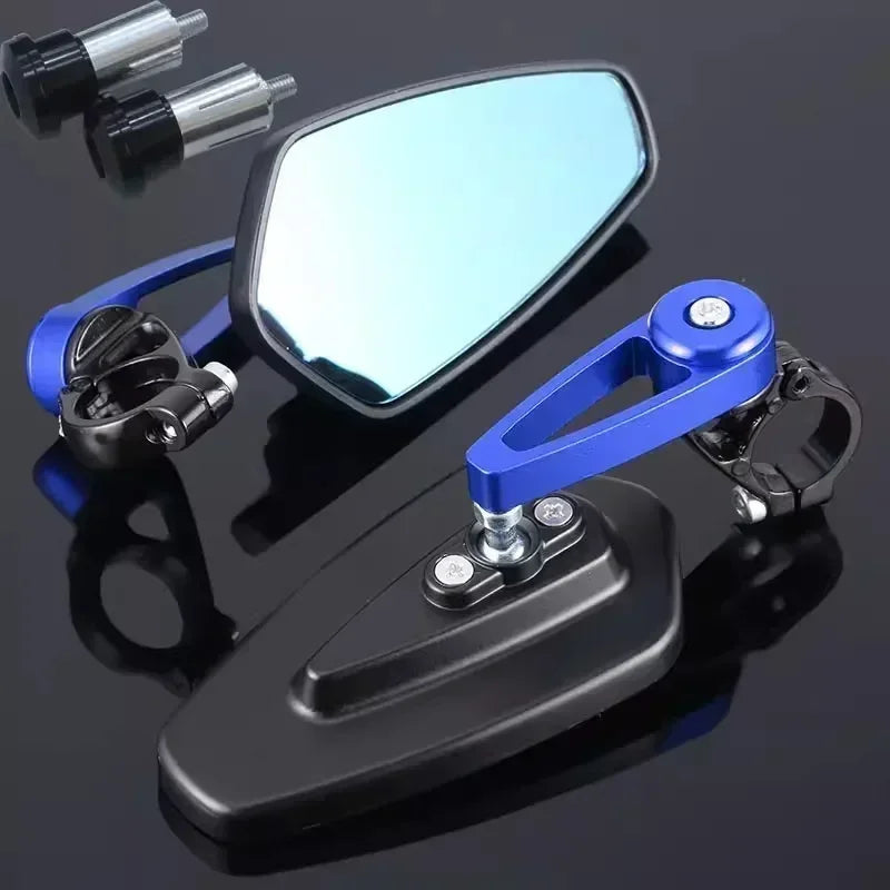 Motorcycle Rearview Handlebar Rearview Mirror For SurRon Light Bee X/S Retro Round Side Mirror for SurRon Motorcycle Accessories