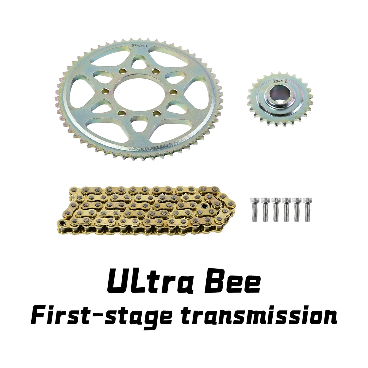 For Surron Ultra Bee First-level Transmission Chain Gear Set Electric Bike Off-road for SurRon Chain Motorcycles Accessories