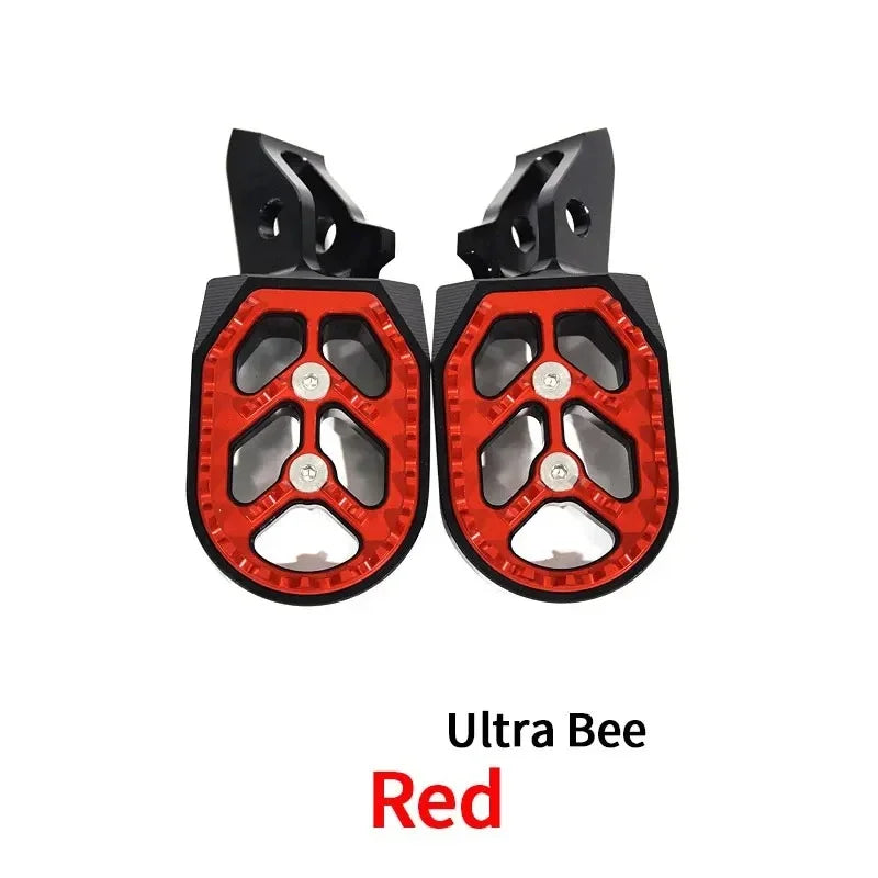 For SURRON Ultra Bee Left and Right Pedal Kit Off-road Dirtbike Electric Bikes for Surron Motorcycles Modified Pedal Accessories