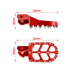 For Surron Foot Pegs Light Bee X/S Rest Footpegs Foot Pegs Electric Bike Off-road For SURRON Pedals Accessories Segway X160 X260