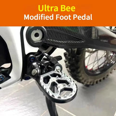 For SURRON Ultra Bee Left and Right Pedal Kit Off-road Dirtbike Electric Bikes for Surron Motorcycles Modified Pedal Accessories