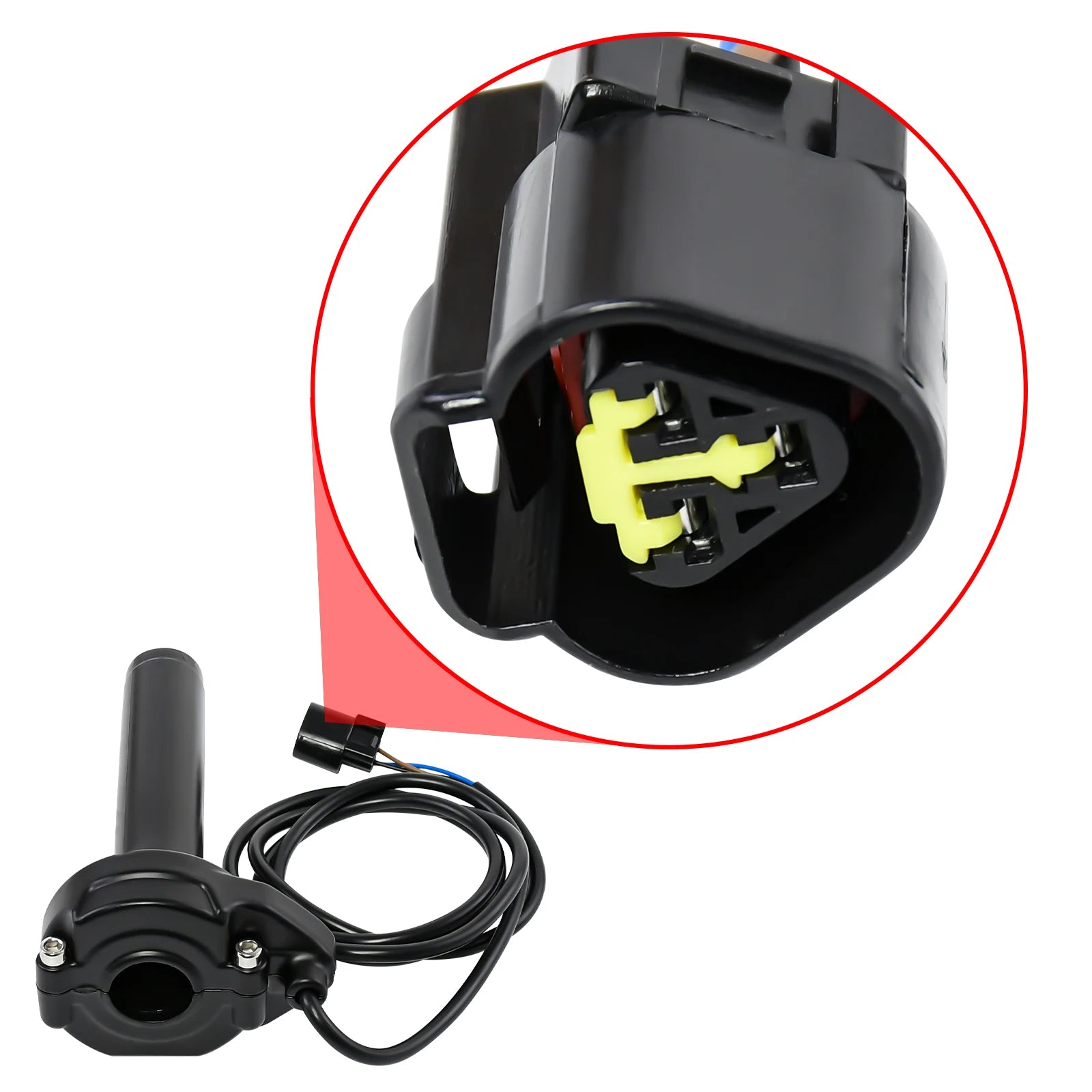 Electric Motorcycle Throttle for Surron Sur-Ron Light Bee X S Modified Electronic Throttle Turn Grip Handlebar Accelerated Parts