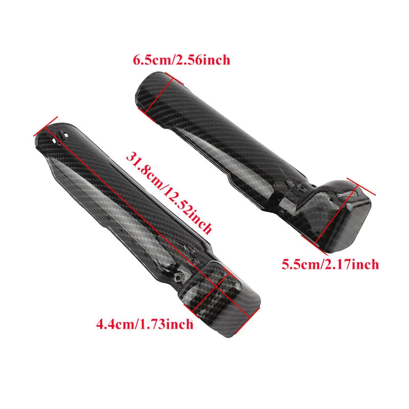For Surron Light Bee X Front Fork Guard Plate Carbon Fiber Motorcycles Parts Electric Bikes Off-road for Surron Accessories