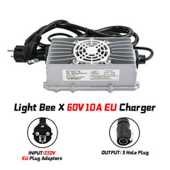 For Surron Charger Light Bee X 60V10A 72V12A Charger Silent Motorcycle Off-Road For SurRon Charging Tool OEM Motorcycles Parts