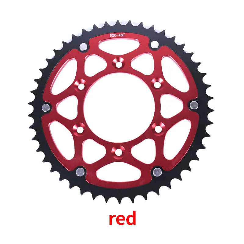 For SURRON Ultra Bee Steel-clad Aluminum 46 Tooth Sprocket Disc Plate E-bikes Off-road Motorcycles Accessories For SURRON